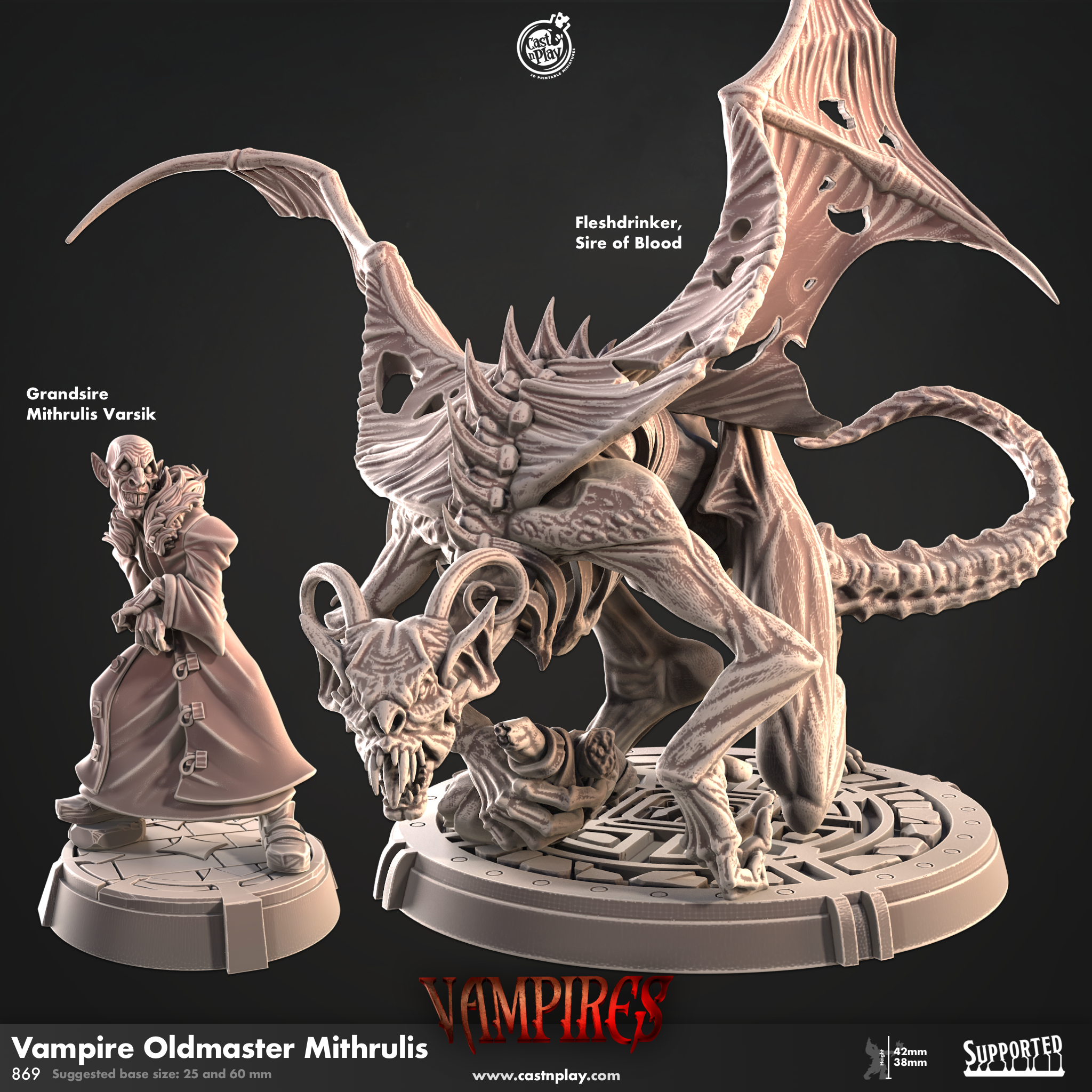 Vampire Oldmaster Mithrulis (Pre-Supported) | Cast n Play